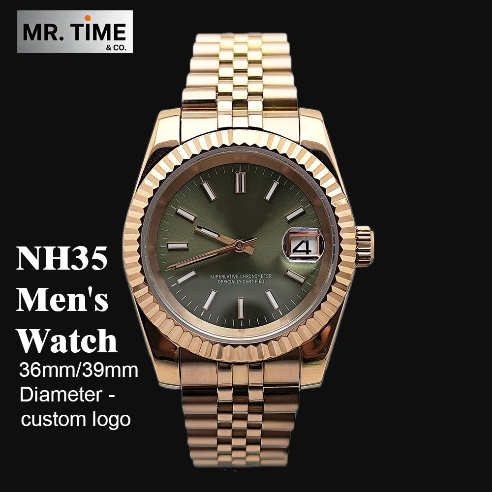 Cartier Watch Santos - Часы NH35, мужские часы, автоматические механические