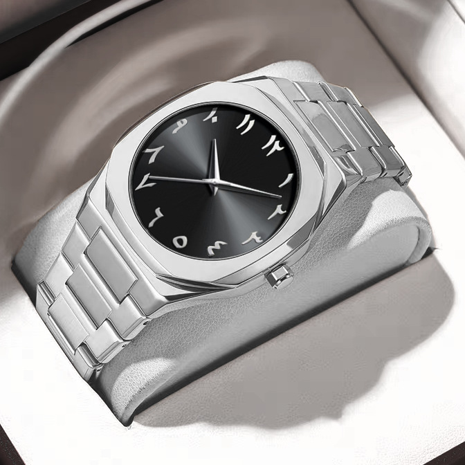 Cartier Watch Santos - Модные мужские кварцевые часы с арабскими