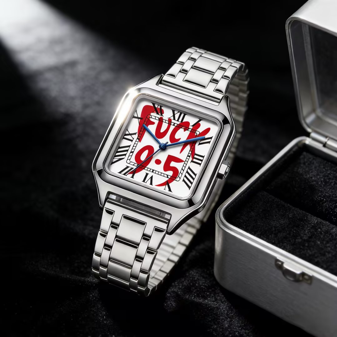 Cartier Watch Santos - Часы унисекс с квадратным циферблатом из