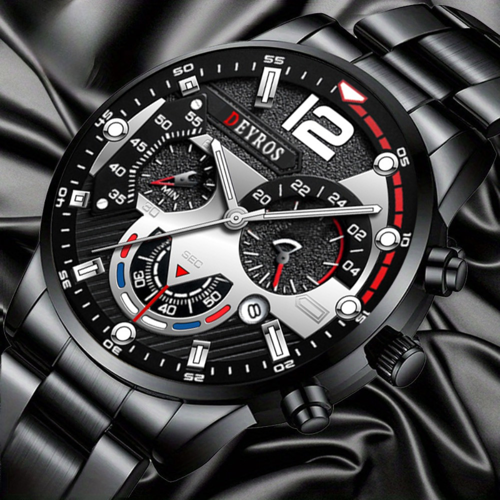 3 шт./компл. модные мужские ча – обзор и цена Best Jewelry Watches