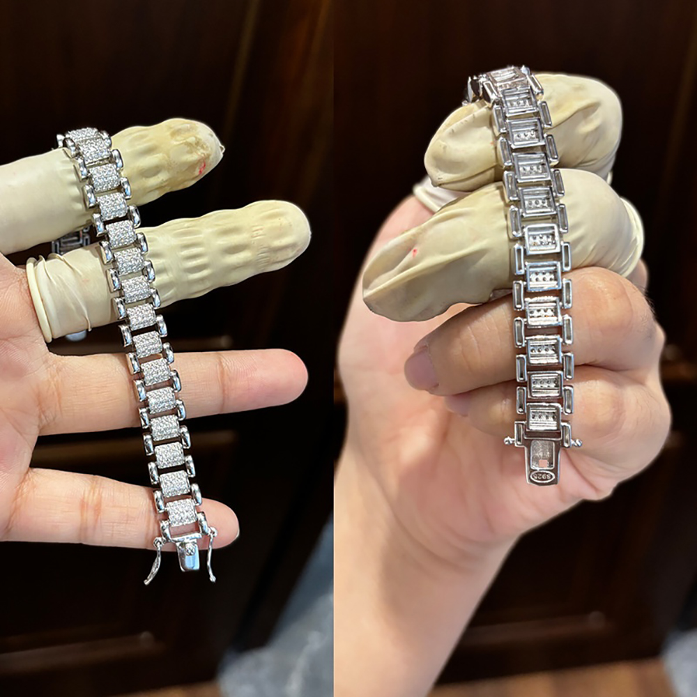 Браслет TEMGF с полным муассан – обзор и цена Fine Jewelry Watches Women