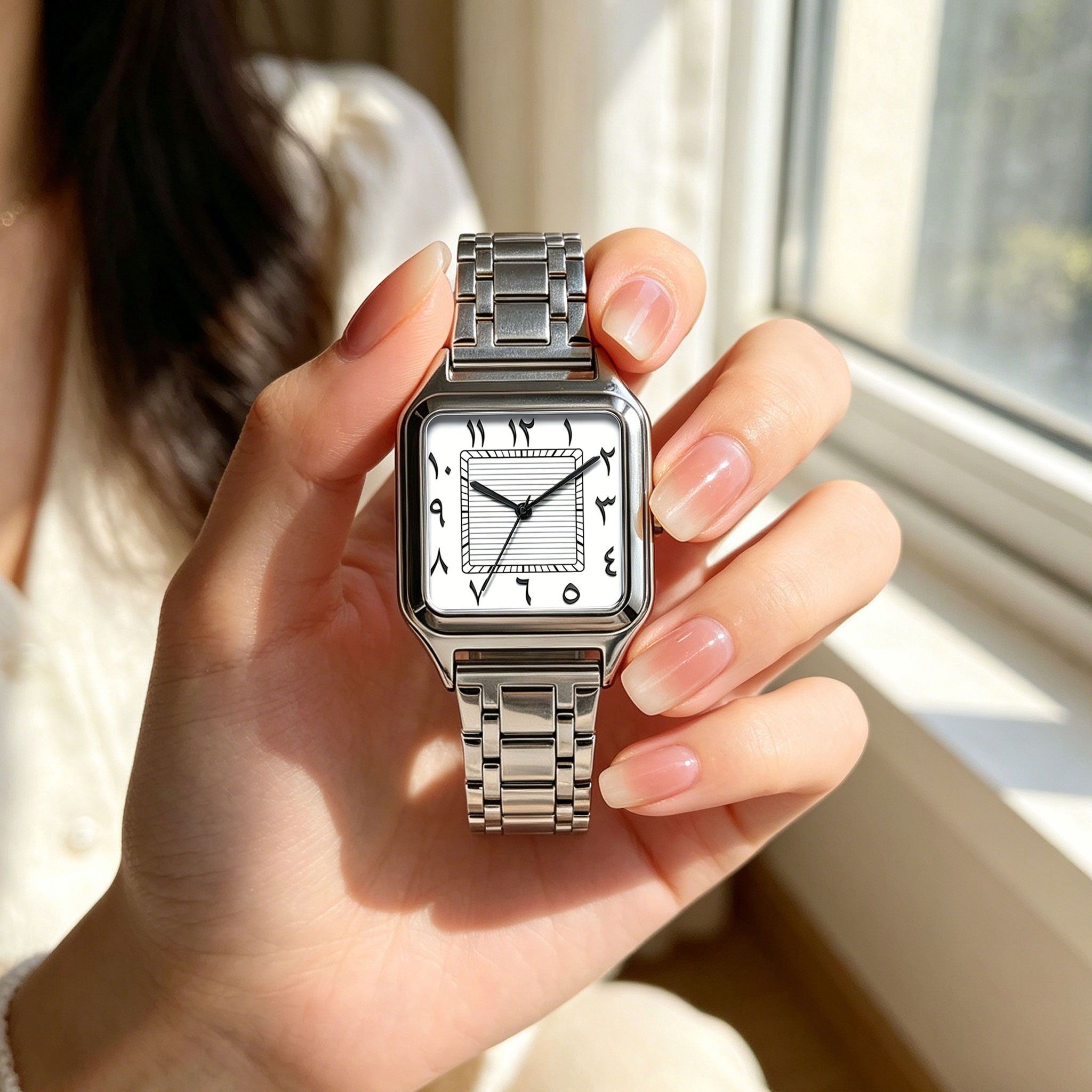 Женские квадратные роскошные ч – обзор и цена Cartier Watch Santos